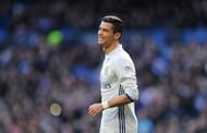 MADRID, SPAIN - JANUARY 21:  Cristiano Ronaldo of Real Madrid looks reacts during the La Liga match between Real Madrid CF and Malaga CF at the Bernabeu on January 21, 2017 in Madrid, Spain.  (Photo by Denis Doyle/Getty Images)